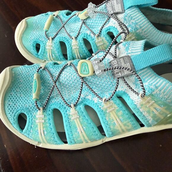 Size 6 - Keen Evofit One Knight Hiking Sandals Women’s Paloma Lake Blue - Picture 3 of 13